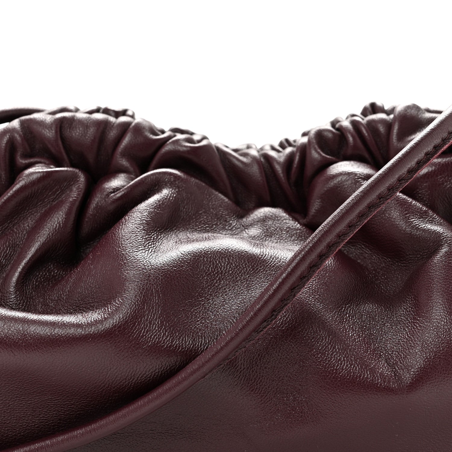 Mansur Gavriel Lambskin Mini Cloud Clutch Plum 7 of 9