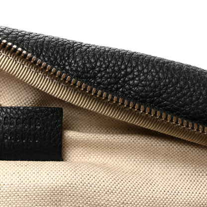 Gucci Grained Calfskin Logo Belt Bag Black 7 of 10