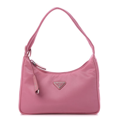 Prada Tessuto Nylon Mini Re-Edition 2000 Bag Begonia 1 of 10