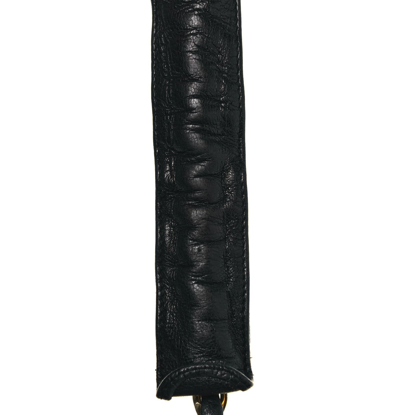 Lambskin Quilted Shoulder Bag Black