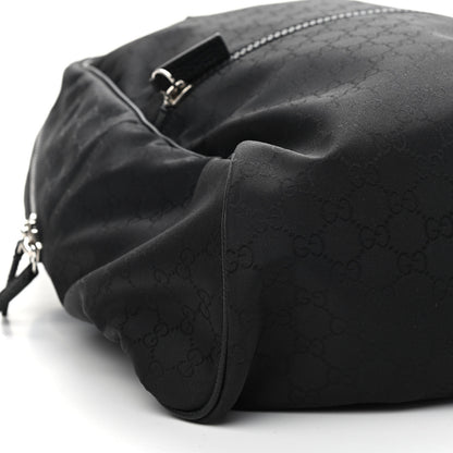Gucci Nylon Monogram Slim Backpack Black 8 of 9