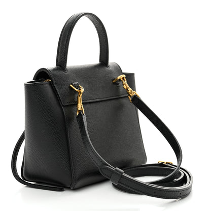 Celine Grained Calfskin Pico Belt Bag Black 3 of 15