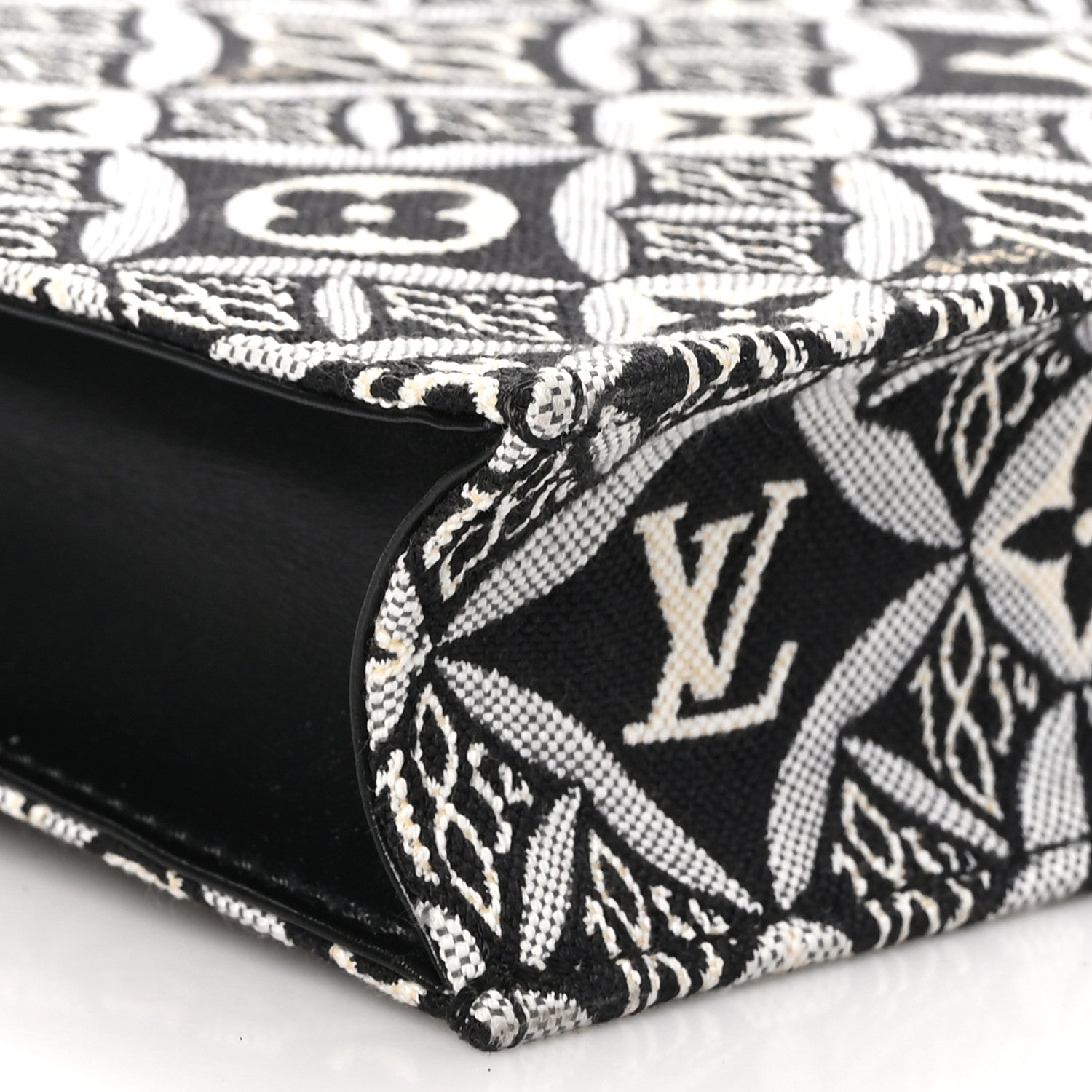Louis Vuitton Jacquard Since 1854 Petit Sac Plat Grey 8 of 9
