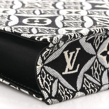 Louis Vuitton Jacquard Since 1854 Petit Sac Plat Grey 8 of 9
