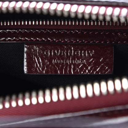 Givenchy Crinkled Patent Calfskin Small Antigona Aubergine 8 of 12