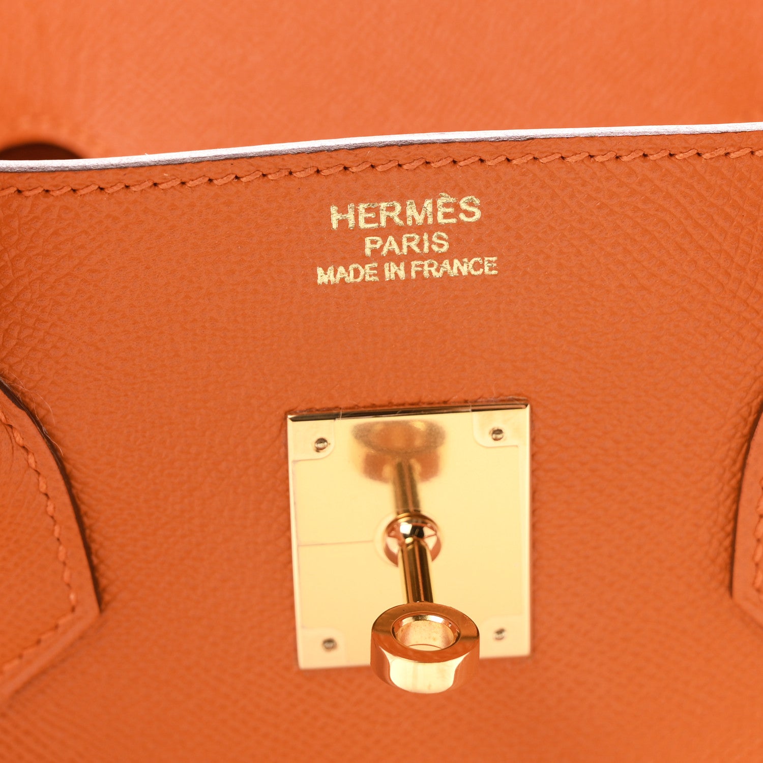 Hermes Epsom Birkin 35 Orange 5 of 12