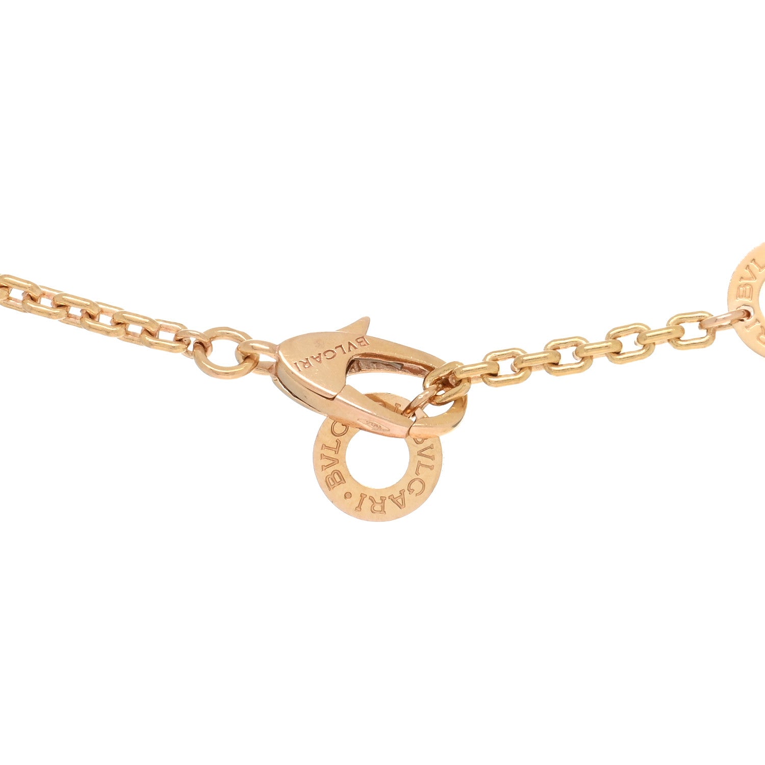Bulgari 18K Rose Gold Diamond Black Onyx Serpenti Viper Pendant Necklace 4 of 4