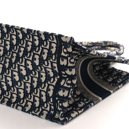 Christian Dior Oblique Medium Book Tote Blue Multicolor 9 of 9
