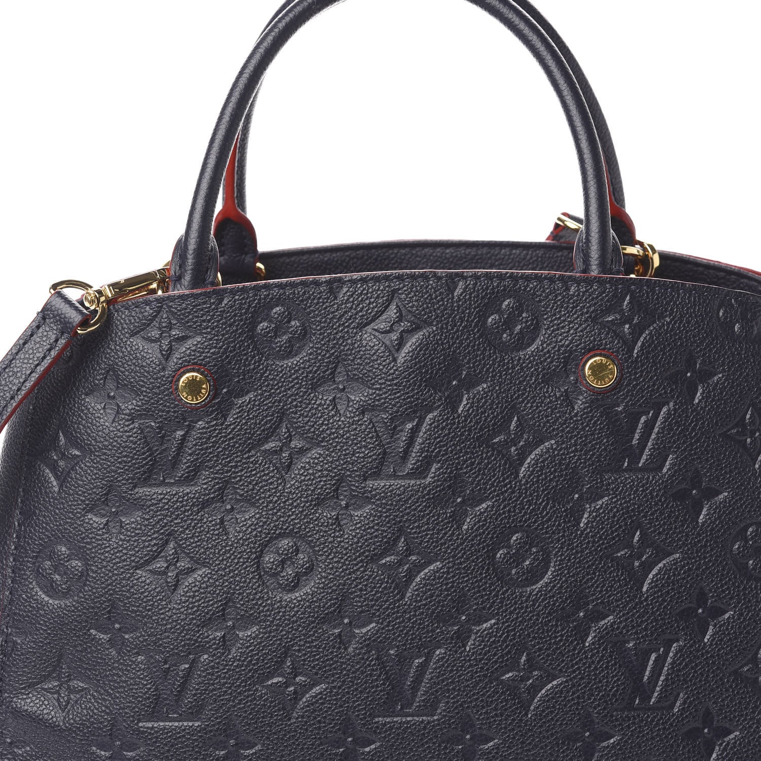 Louis Vuitton Empreinte Montaigne MM Marine Rouge 11 of 11