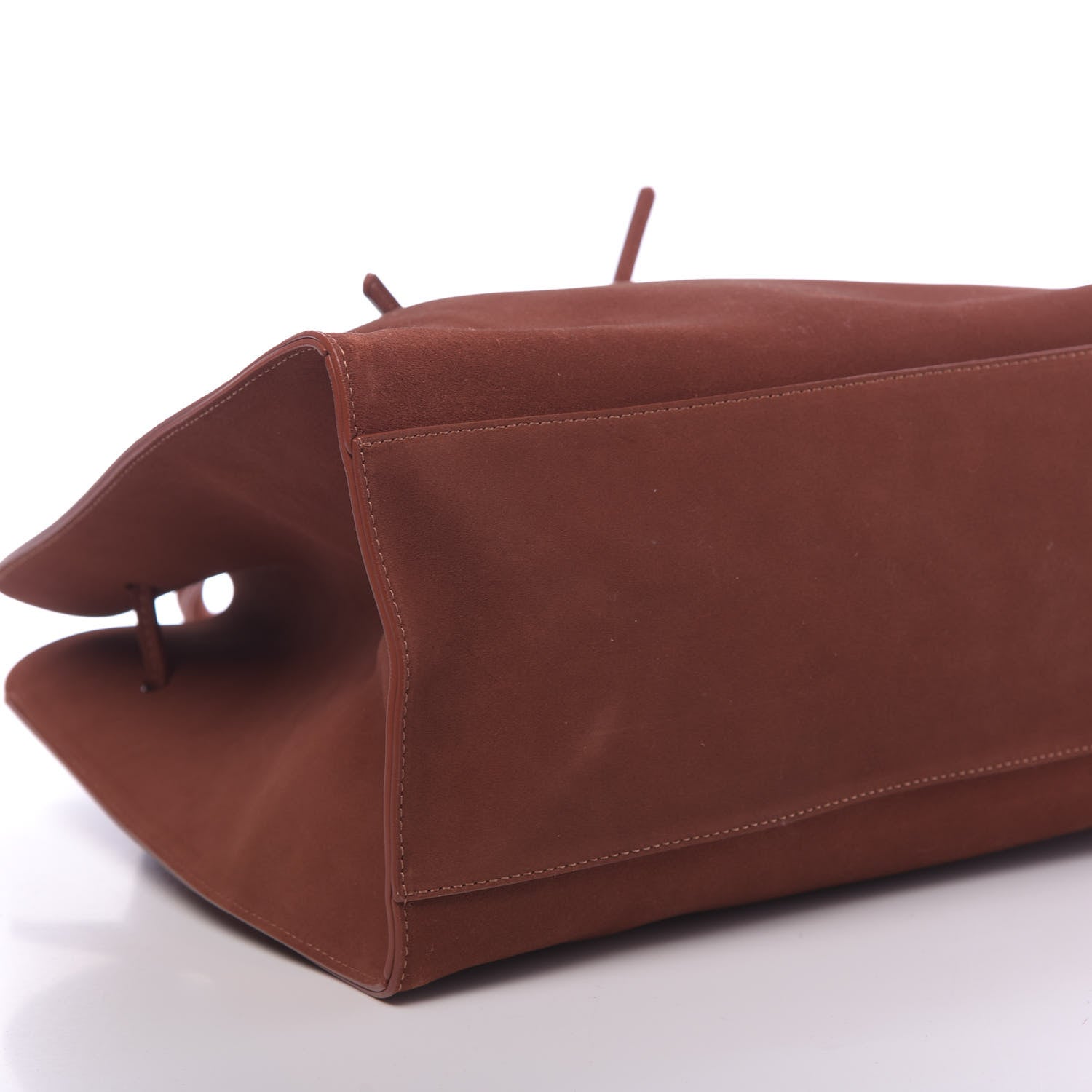Mansur Gavriel Suede Large Sun Bag Brick 8 of 10