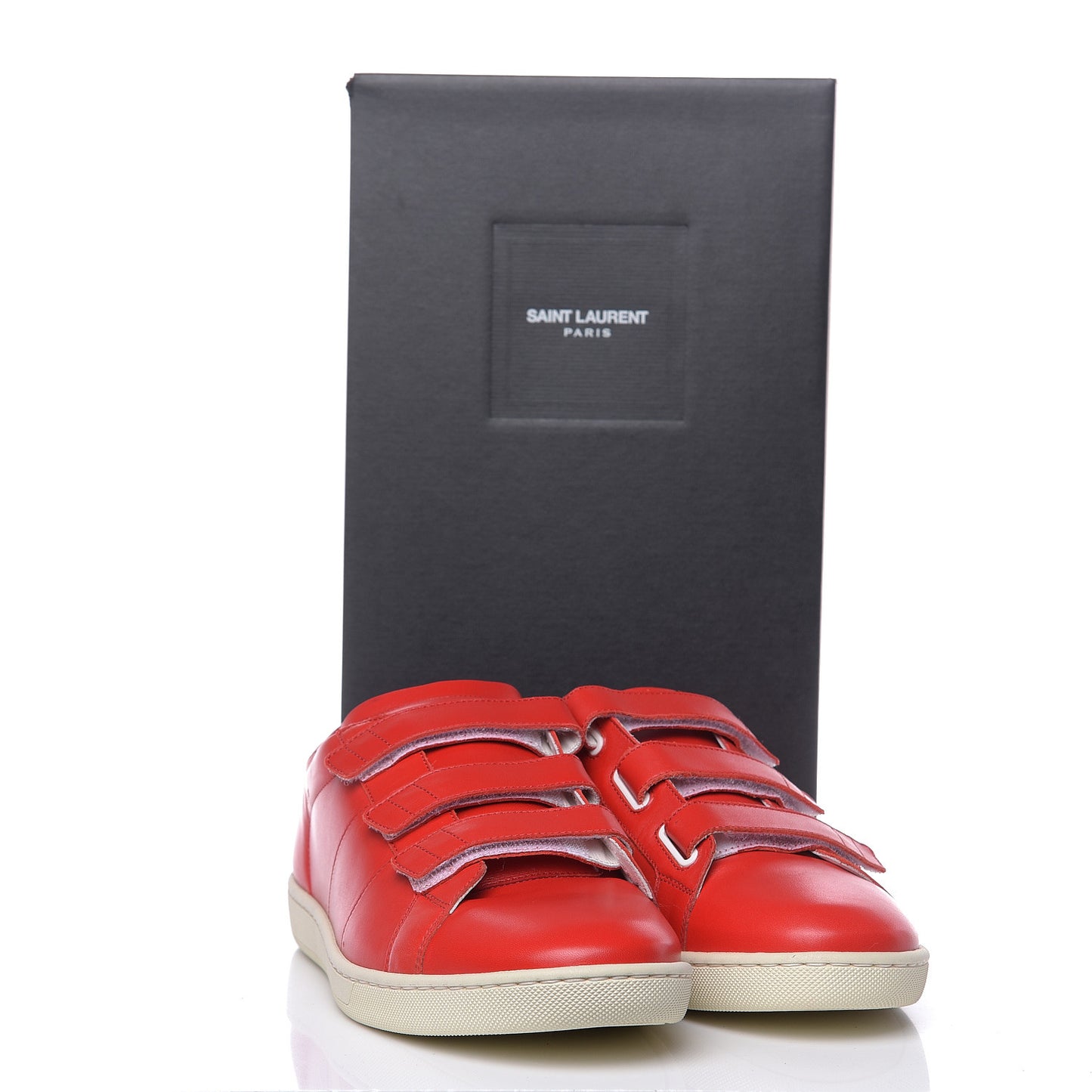Calfskin Mens Flat Heel Wolly Sneakers 44 Red Flame