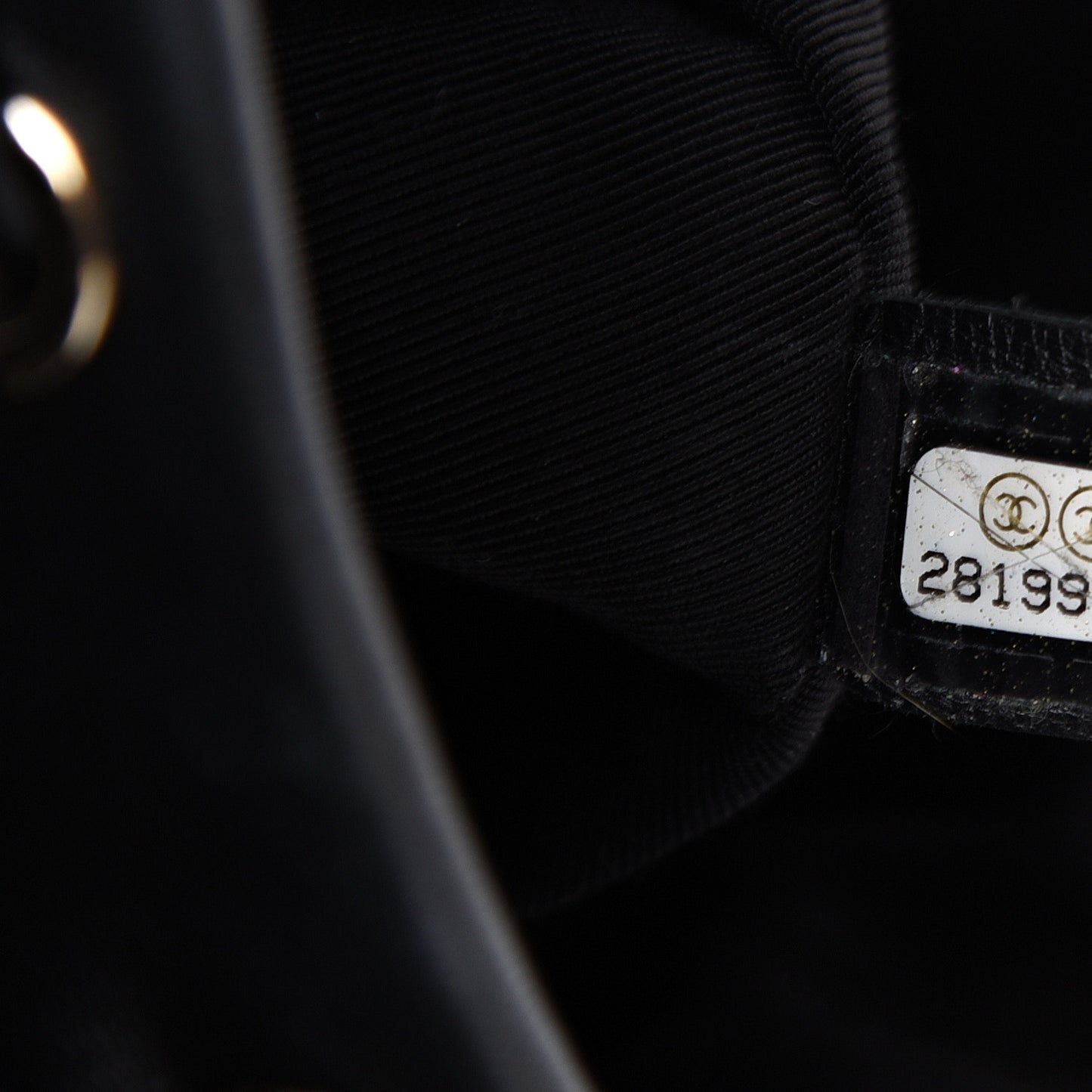 Tweed Mini Urban Spirit Backpack Black Gold
