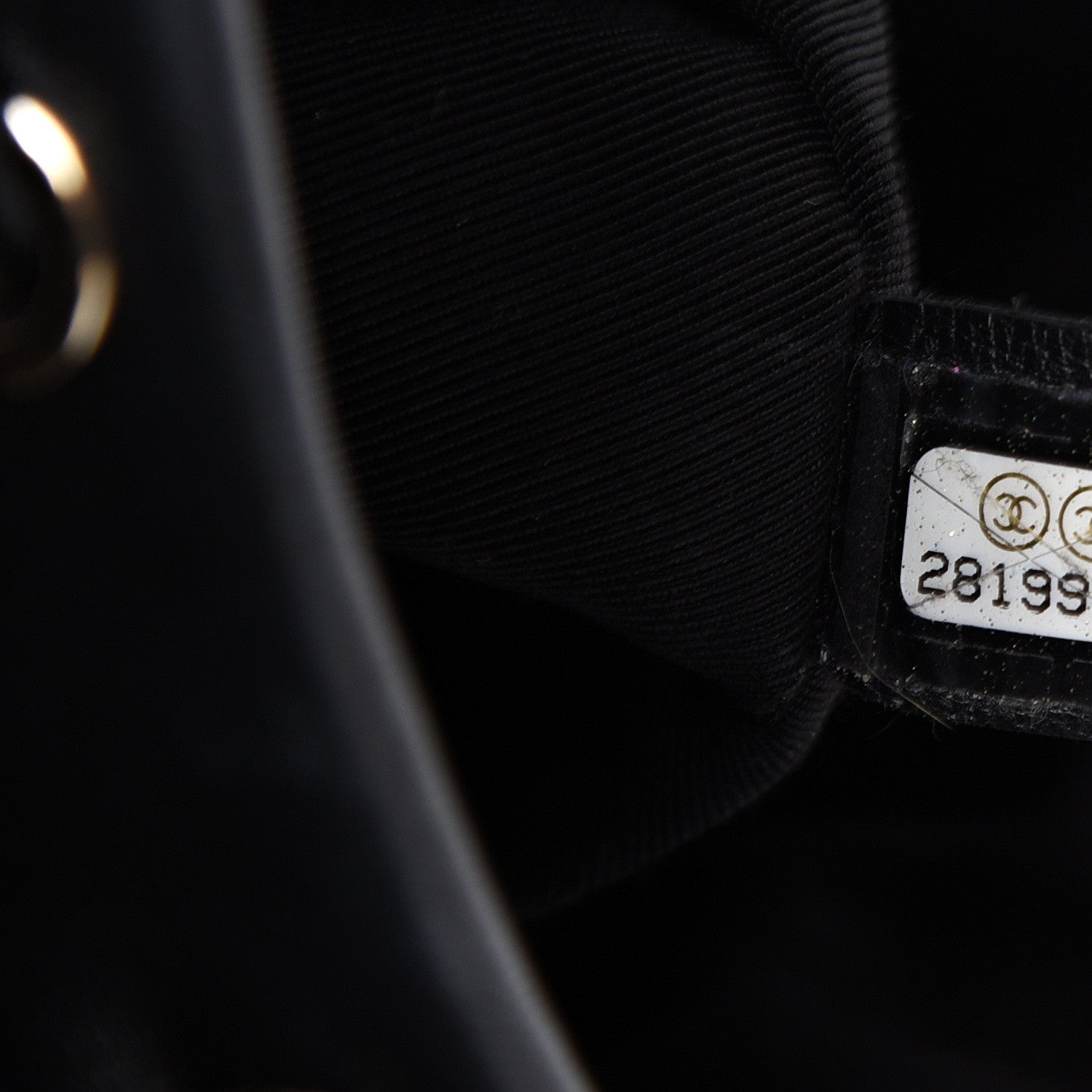 Chanel Tweed Mini Urban Spirit Backpack Black Gold 6 of 10