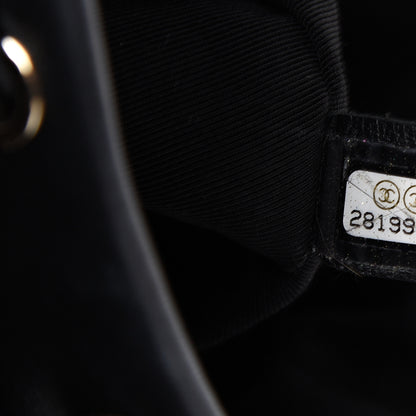 Chanel Tweed Mini Urban Spirit Backpack Black Gold 6 of 10