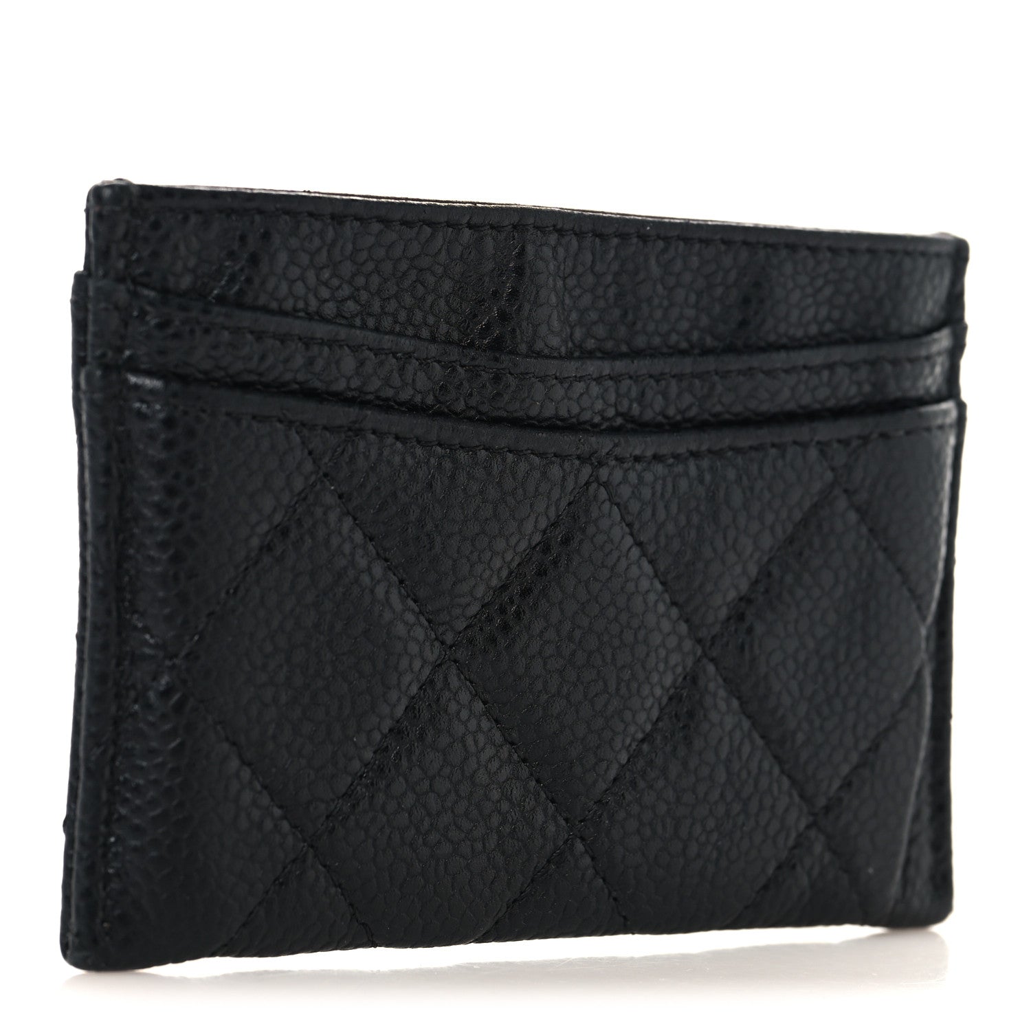 Chanel Caviar Quilted Card Holder Black 3 of 8