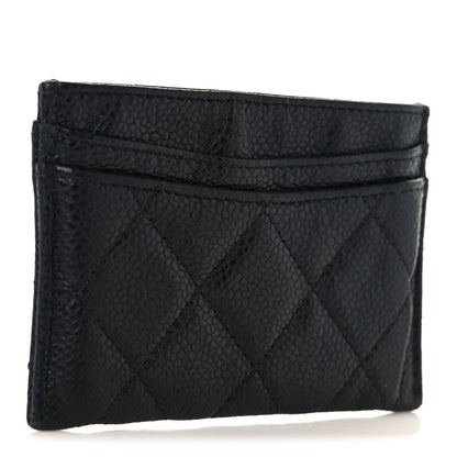 Chanel Caviar Quilted Card Holder Black 3 of 8