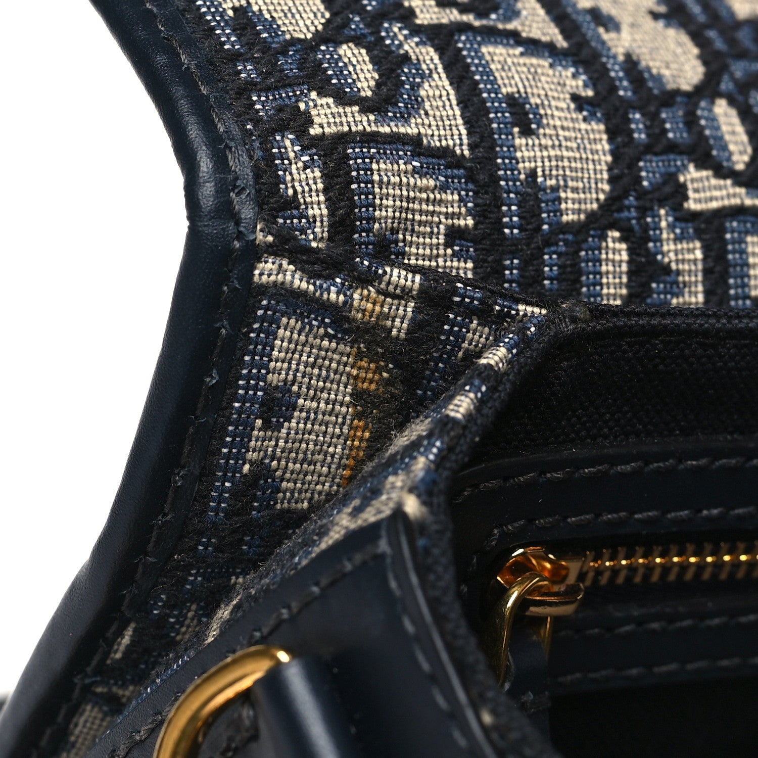 Christian Dior Oblique 30 Montaigne Avenue Bag Blue 11 of 11
