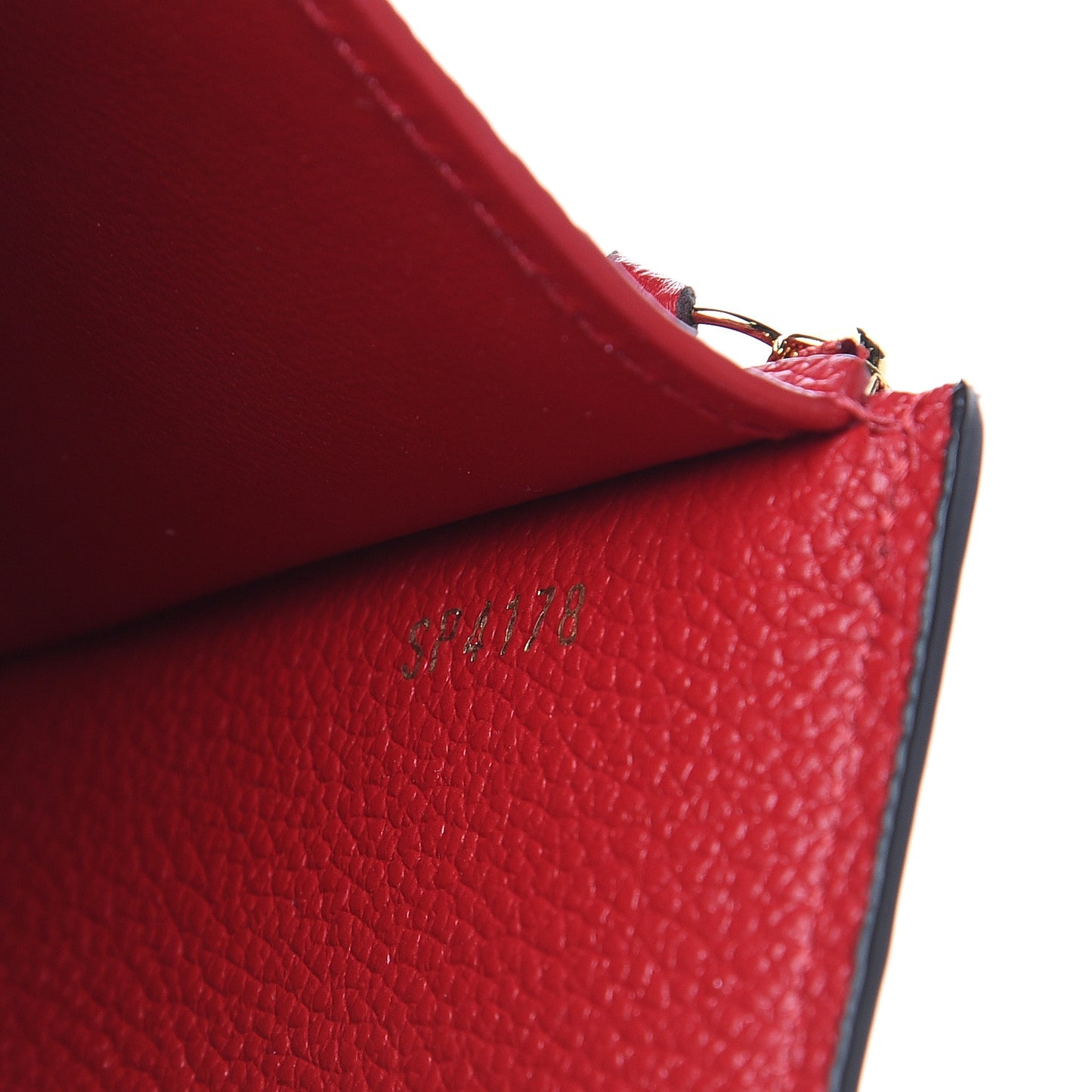 Empreinte Victorine Wallet Scarlet