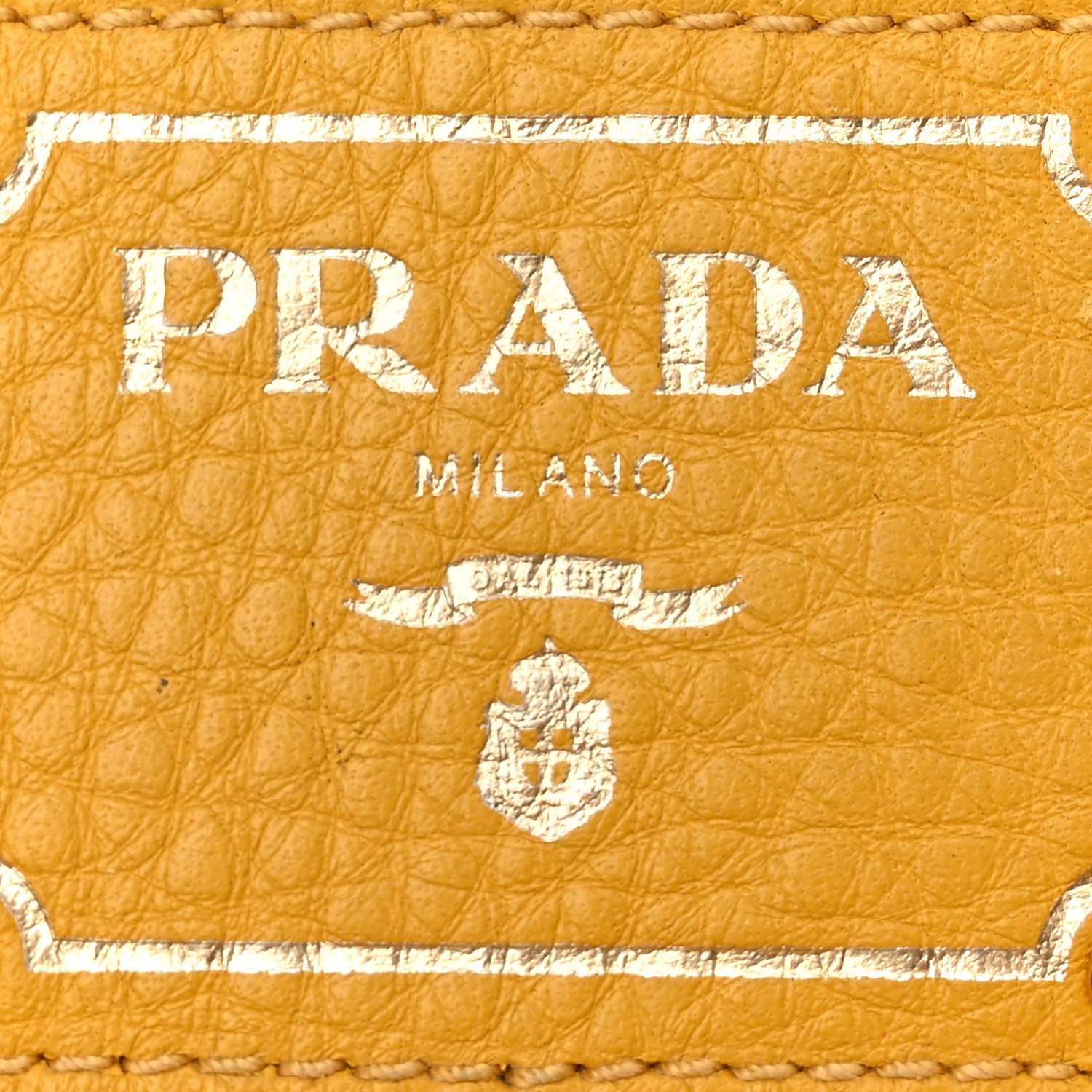 Prada Vitello Daino Side Zip Tote Mimosa 6 of 16