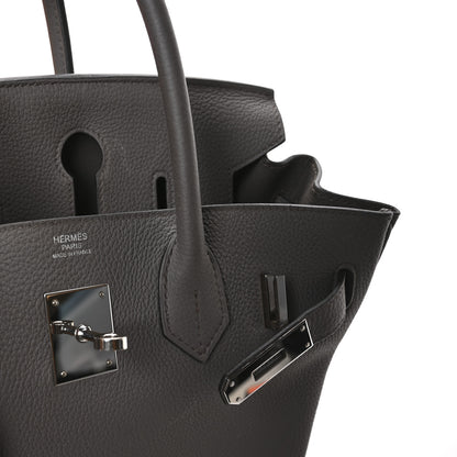 Hermes Togo Birkin 30 Etain 6 of 14