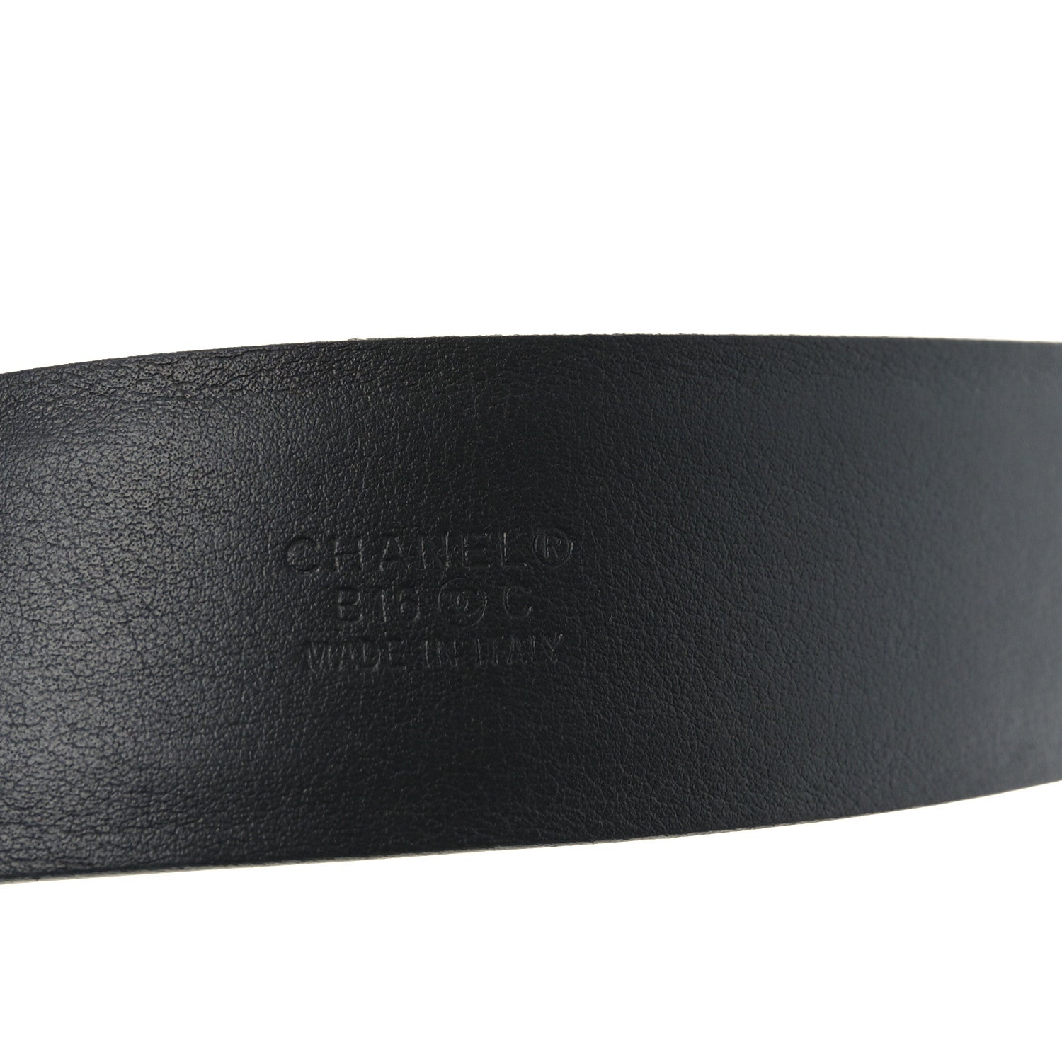Chanel Metallic Calfskin Crystal CC Chain Belt 85 Silver 7 of 7