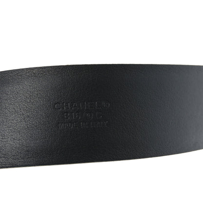 Chanel Metallic Calfskin Crystal CC Chain Belt 85 Silver 7 of 7