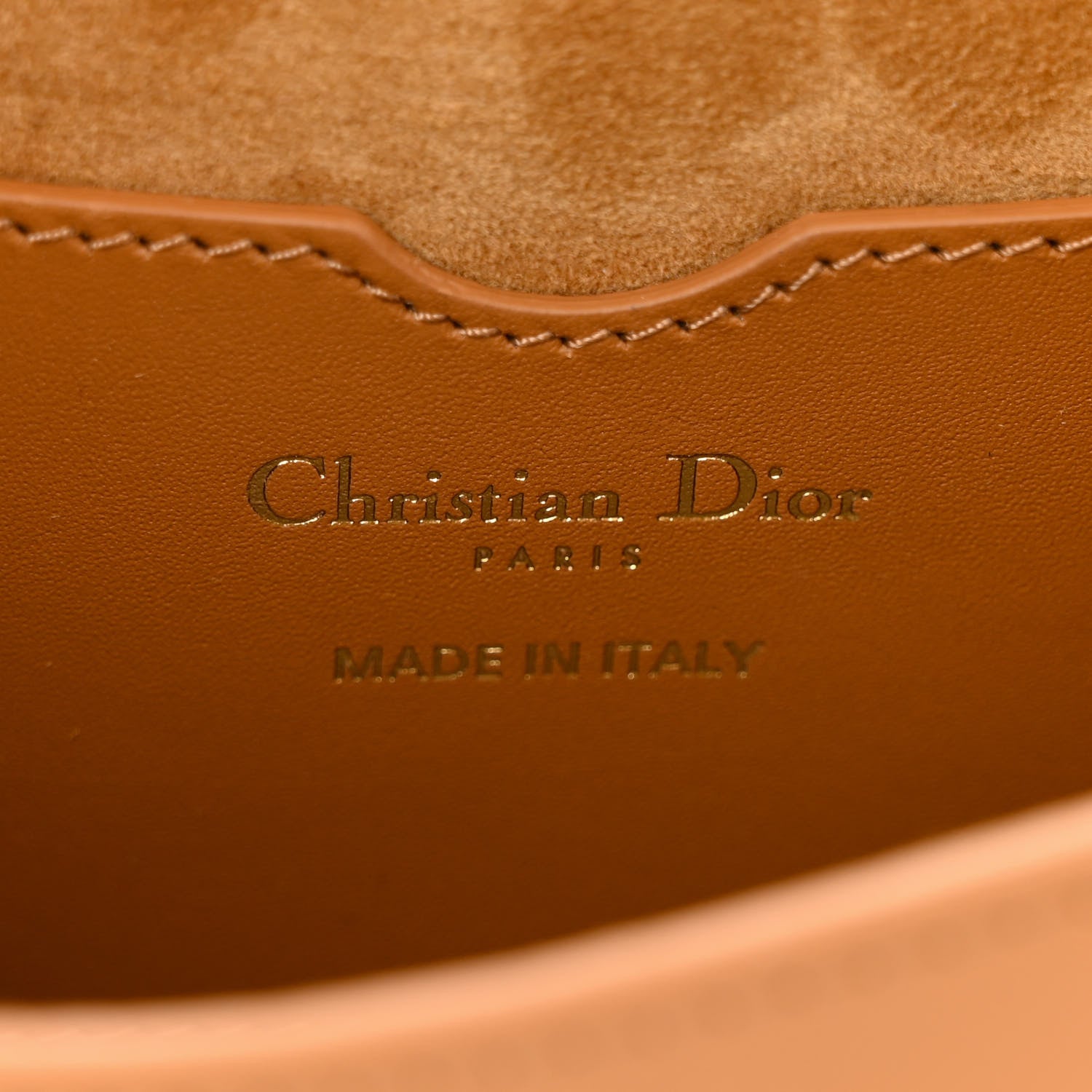 Christian Dior Box Calfskin Medium Bobby Flap Camel 6 of 11