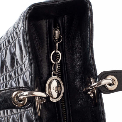 Christian Dior Lambskin Cannage Large Lady Dior Black 7 of 10