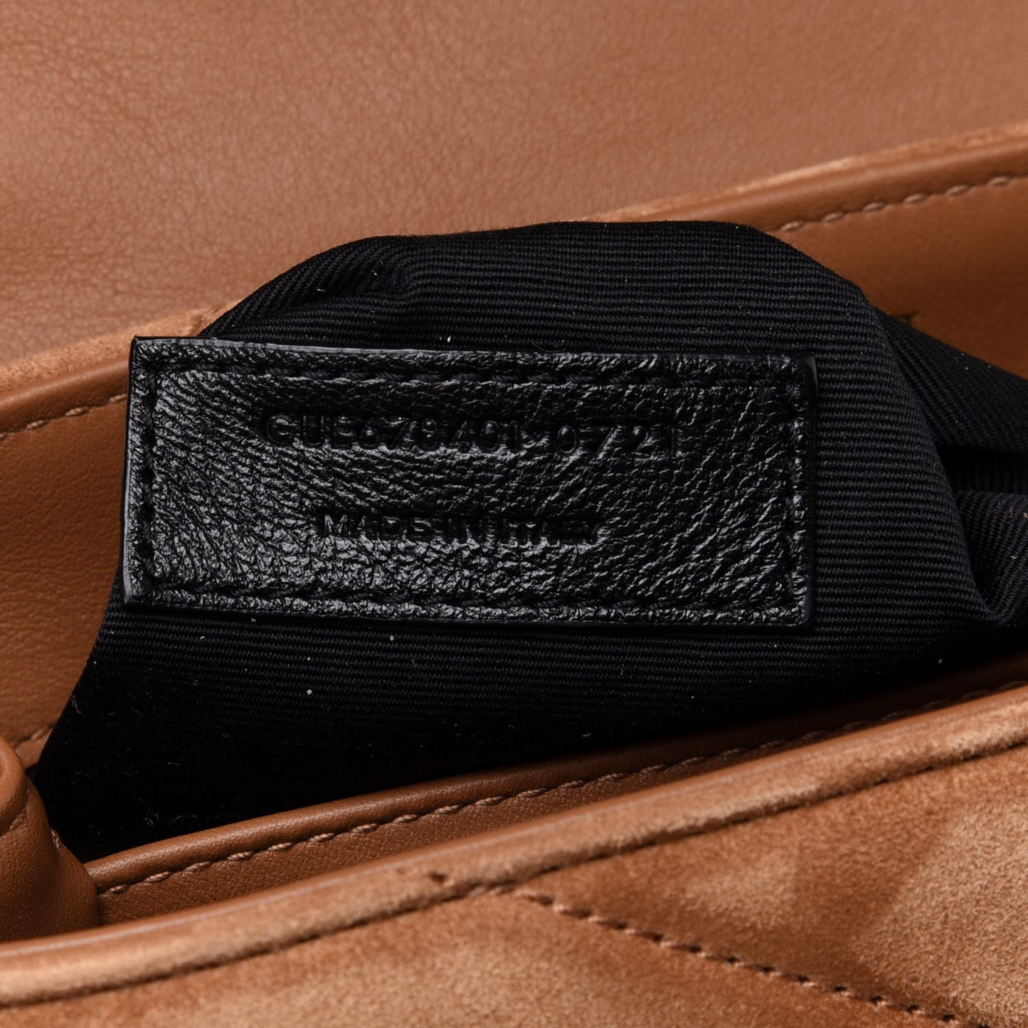 Suede Toy Loulou Shoulder Bag Cinnamon