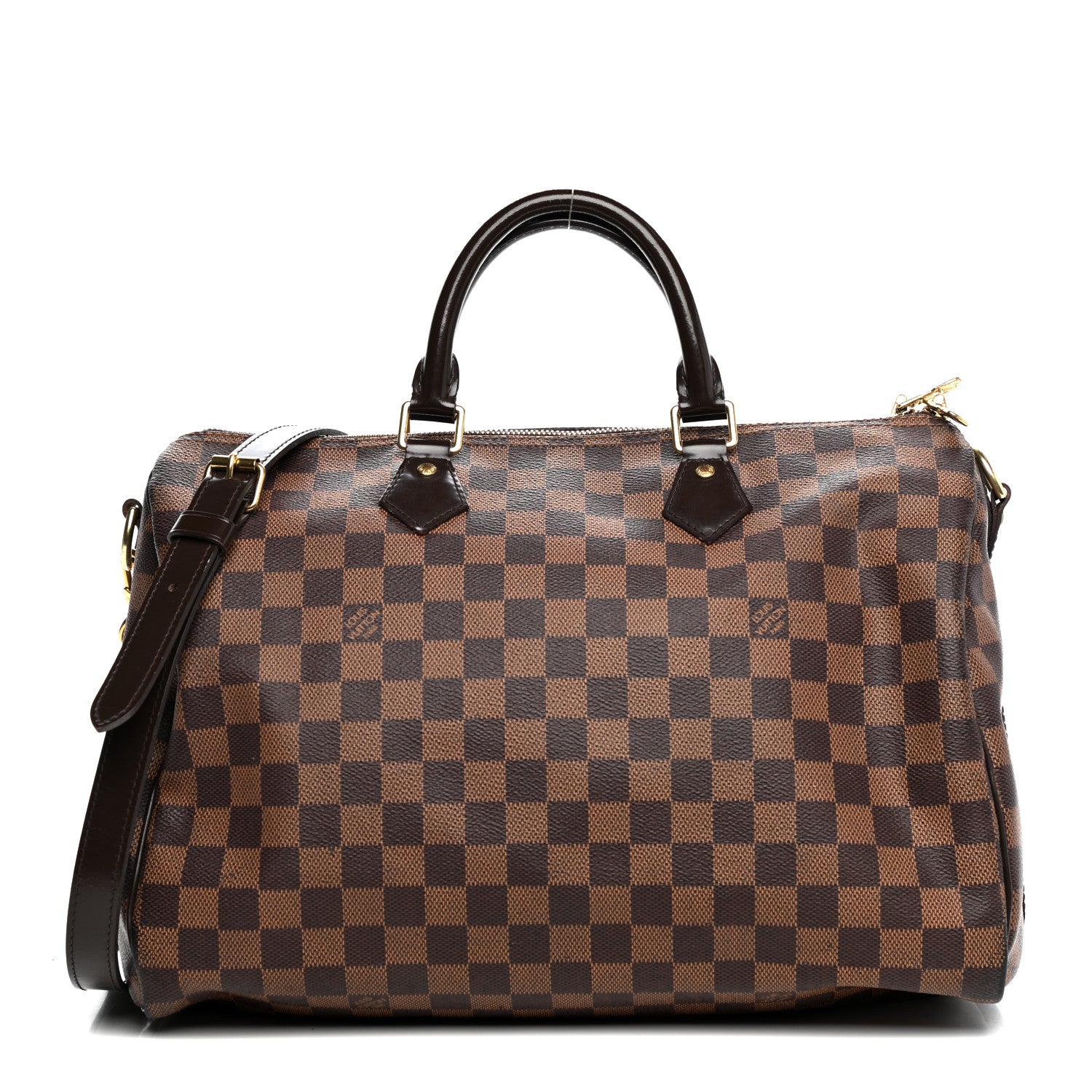 Louis Vuitton Damier Ebene Speedy Bandouliere 35 1 of 10
