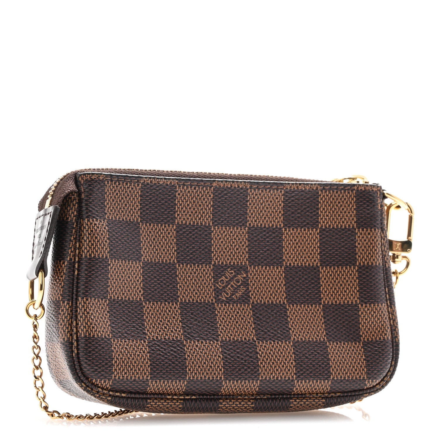 Louis Vuitton Damier Ebene Mini Pochette Accessories 3 of 8