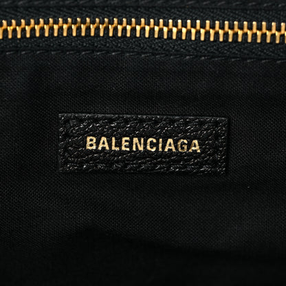 Balenciaga Chevre Gold Metallic Edge Hardware City Black 6 of 7