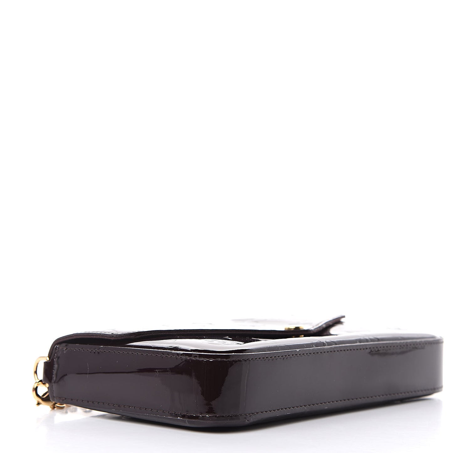 Vernis Pochette Felicie Chain Wallet Amarante