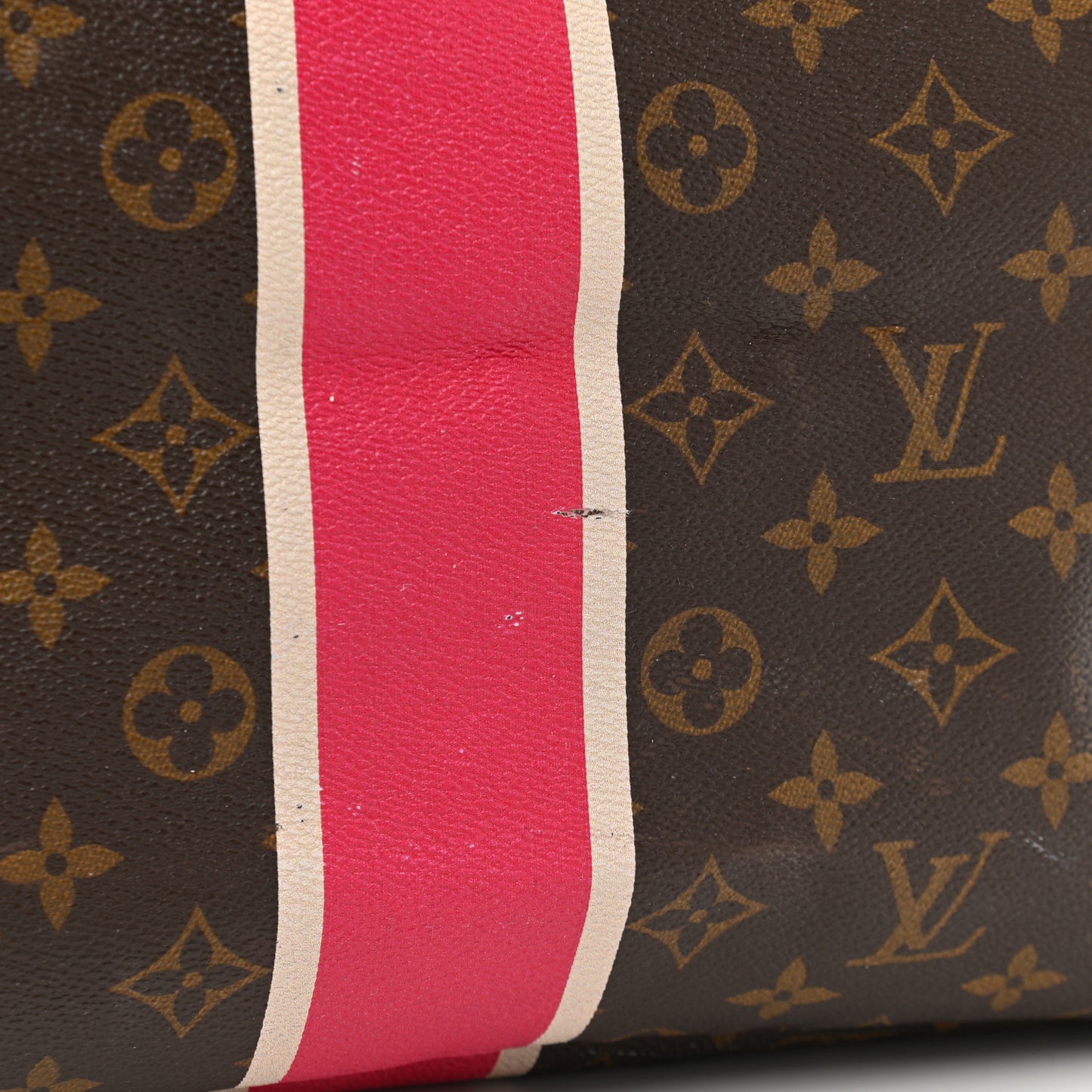 Monogram My LV Heritage Neverfull GM Fuchsia White