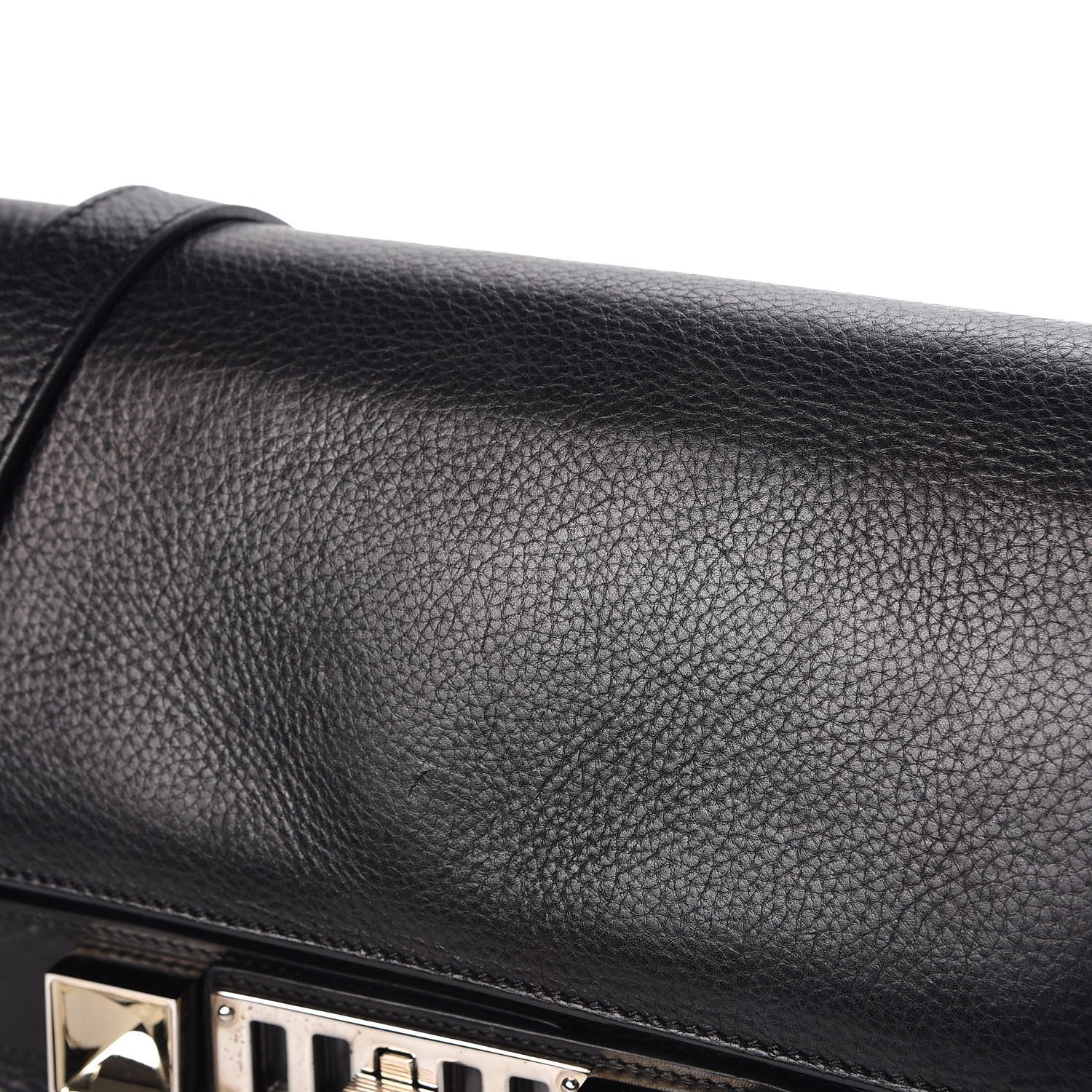 Proenza Schouler Calfskin PS11 Classic Shoulder Bag Black 8 of 8