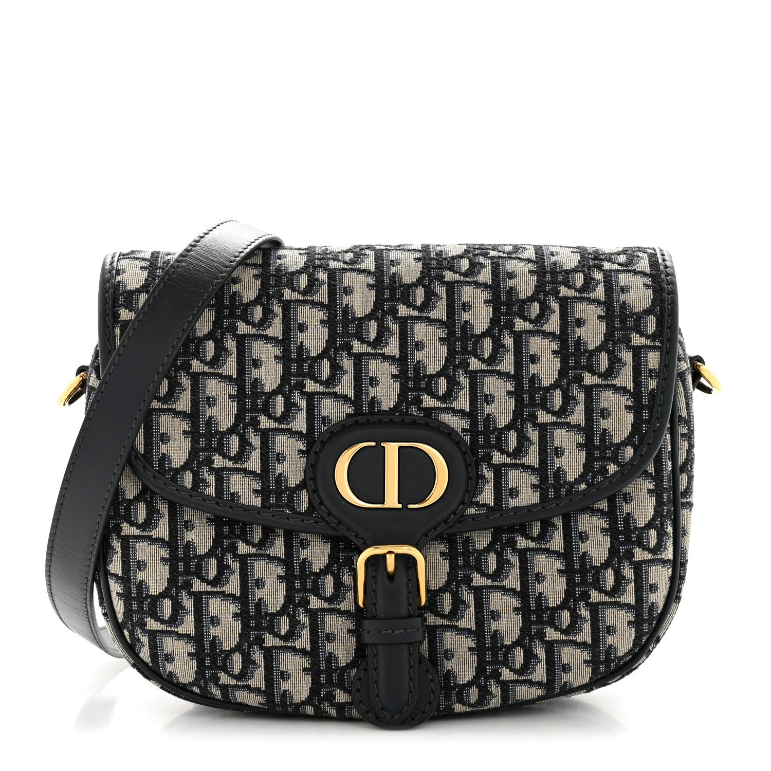 Christian Dior Oblique Medium Bobby Flap Blue 1 of 13