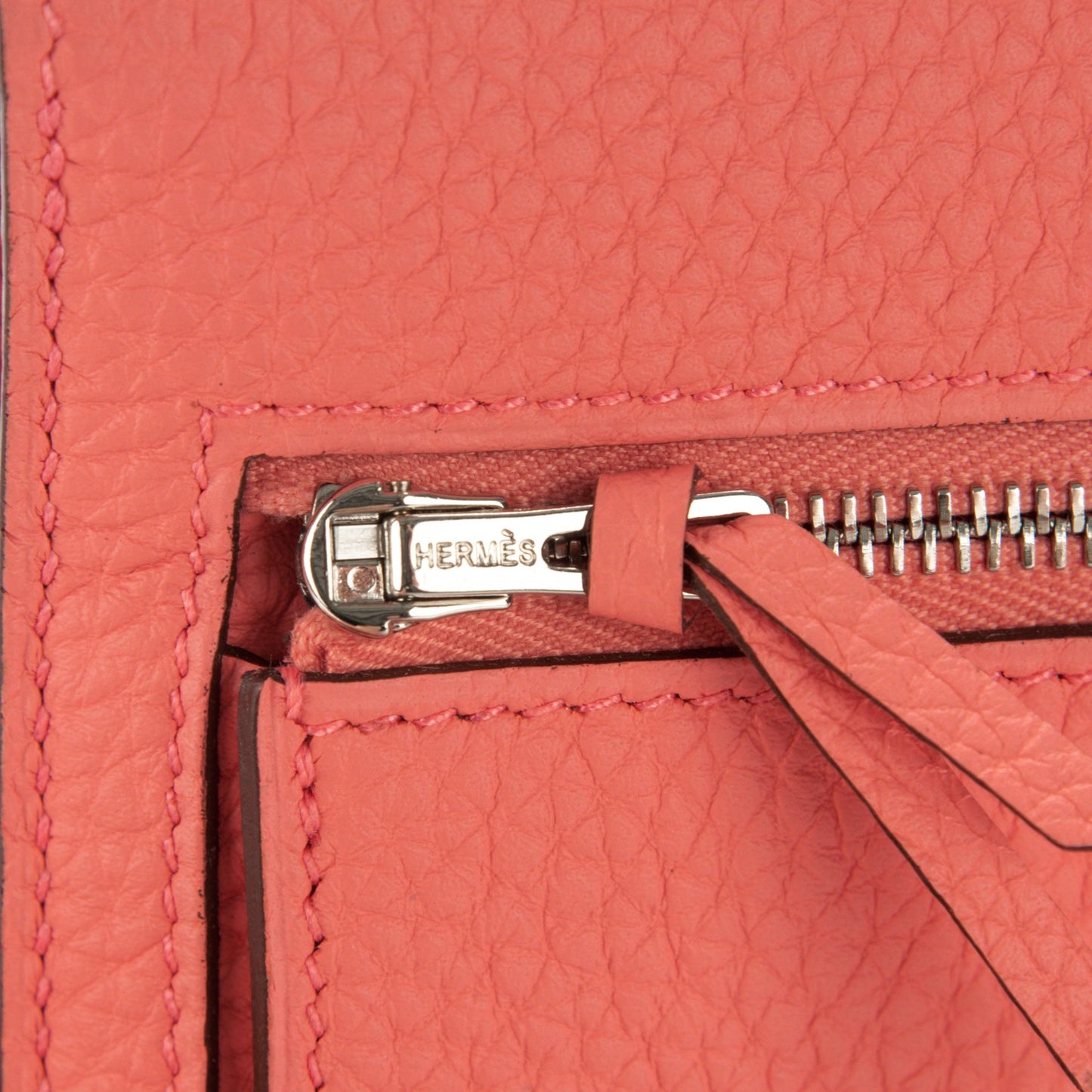 Togo Dogon Recto Verso Wallet Rose Candy