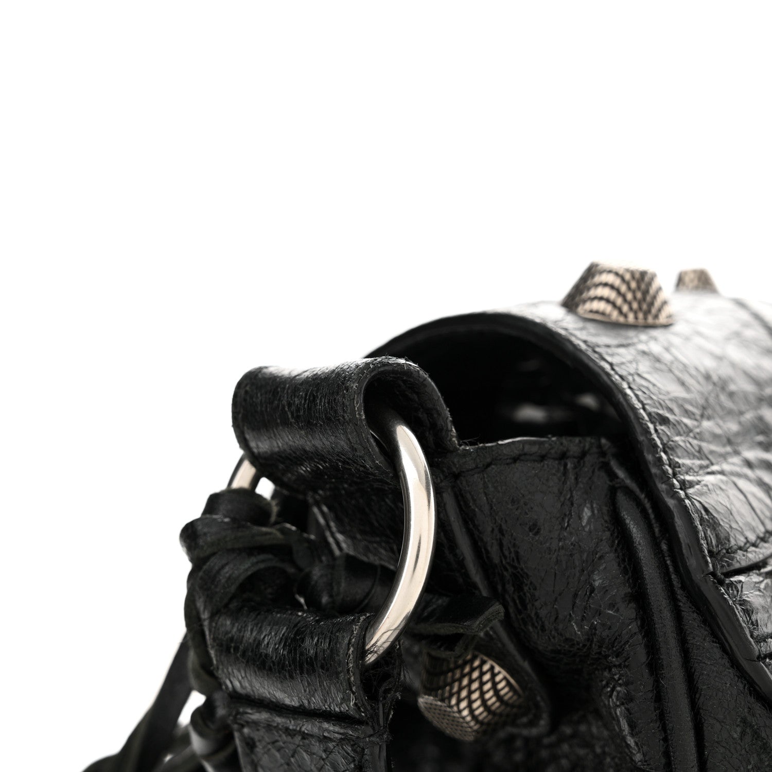 Balenciaga Agneau Arena Medium Le Cagole Messenger Bag Black 13 of 13