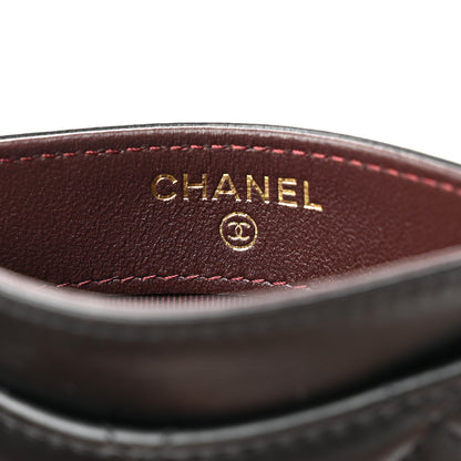 Chanel Lambskin Quilted Card Holder Black 5 of 7