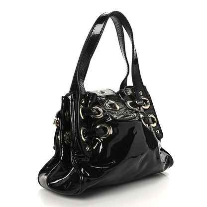 Jimmy Choo Patent Mini Ramona Black 2 of 8