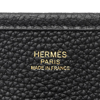 Hermes Taurillon Clemence EVELYNE III PM Black 6 of 11