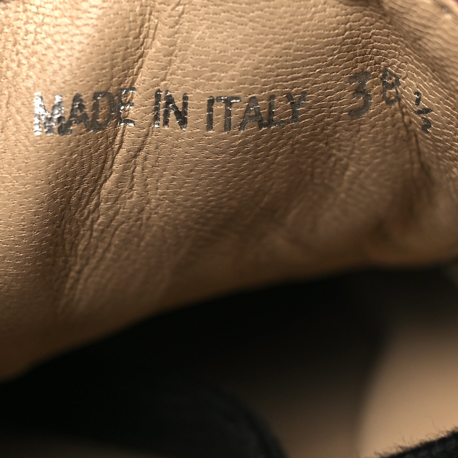 Prada Canvas Printed Espadrille Sneakers 38.5 Black Multicolor 8 of 8