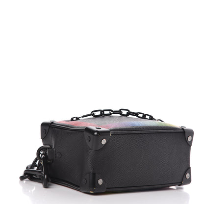 Louis Vuitton Taiga Rainbow Mini Soft Trunk Black 4 of 13