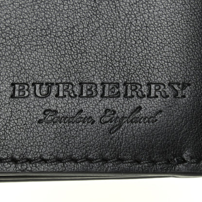 Burberry Calfskin Continental Flap Wallet Black 7 of 8