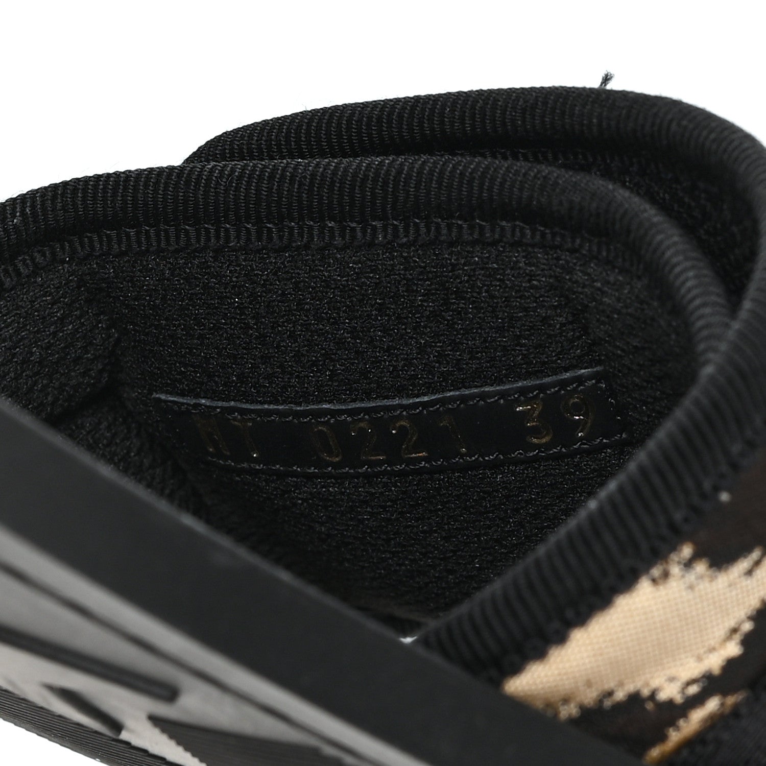 Christian Dior Technical Stretch Fabric Leopard Dio(r)evolution Slide Sandals 39 Black Natural 9 of 11