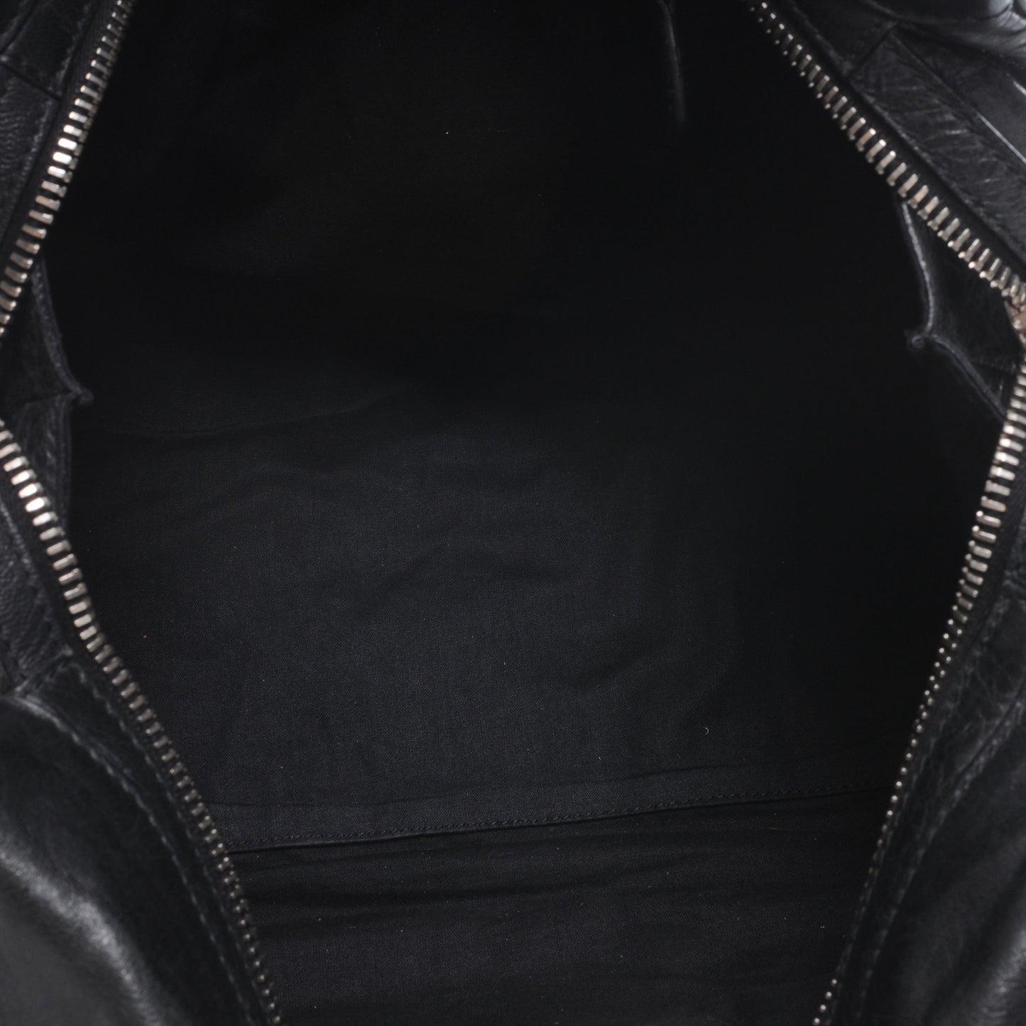 Agneau Giant 21 Silver Hardware Mid Day Black