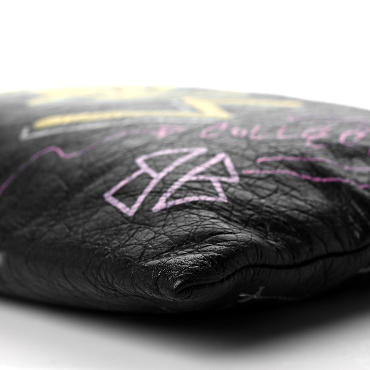 Agneau Arena Graffiti All Over Explorer Pouch Black Multicolor