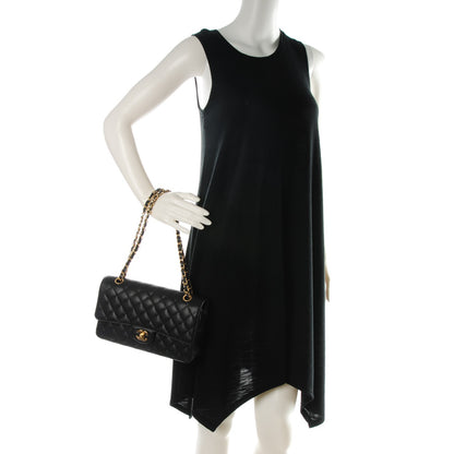 Chanel Caviar Quilted Medium Double Flap Black 2 of 7