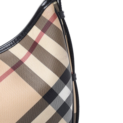 Burberry Nova Check Shoulder Bag Black 12 of 16