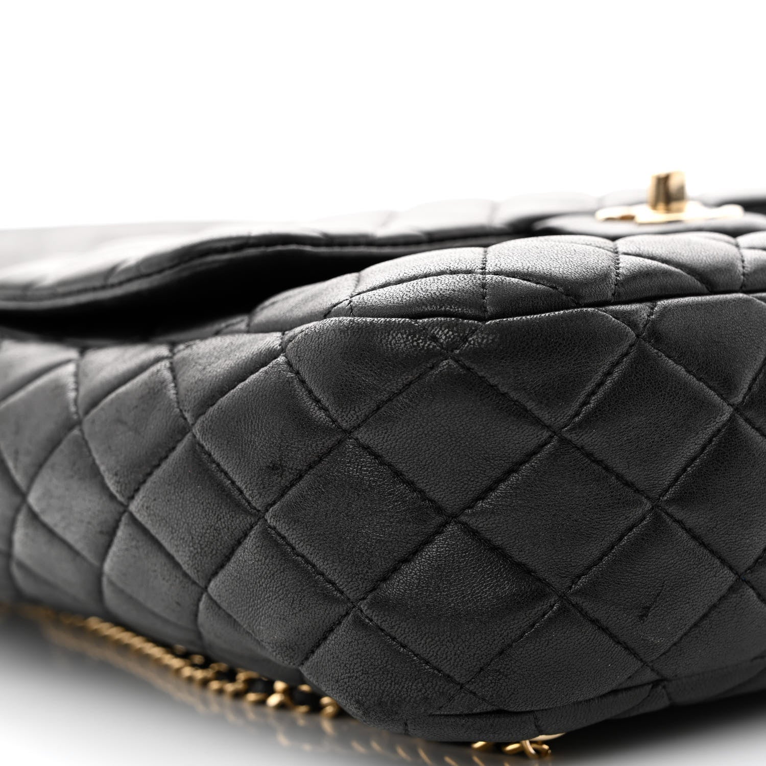 Chanel Lambskin Quilted Large In Seoul Backpack Black 9 of 12
